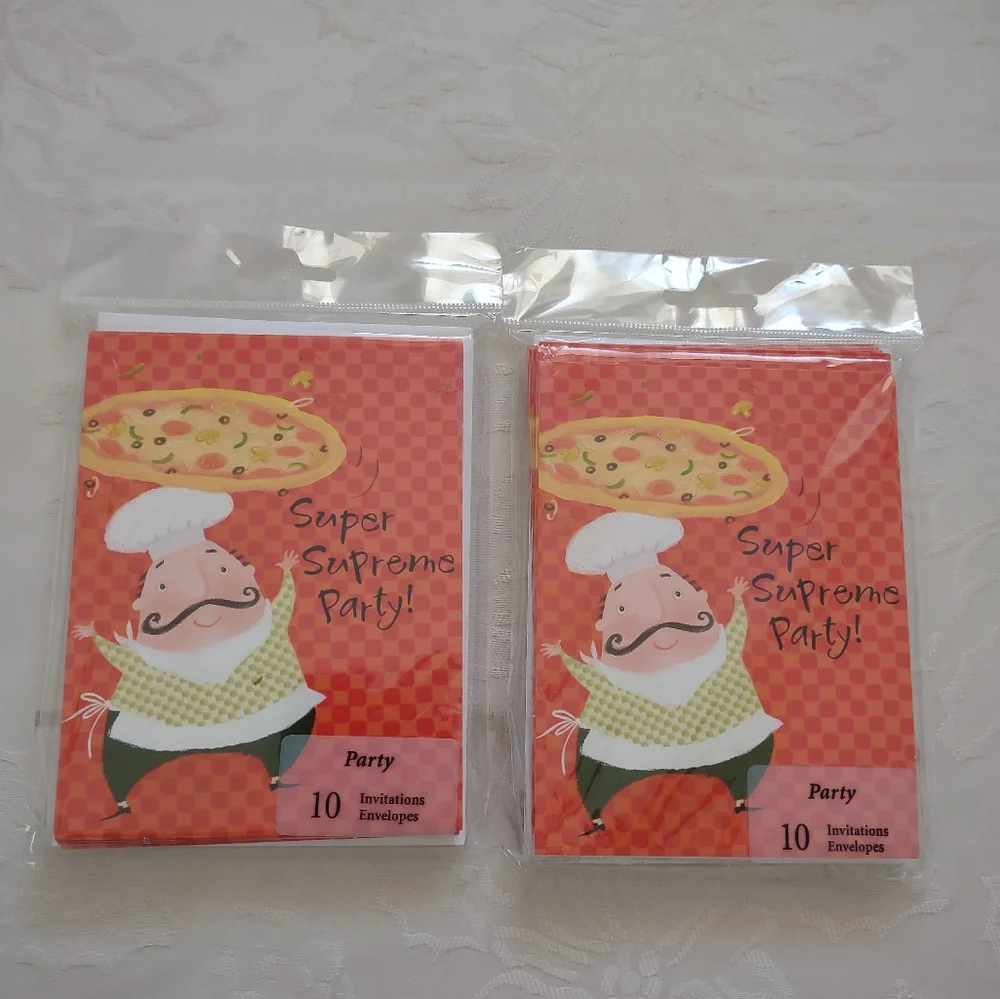 Super Supreme Party Invitations